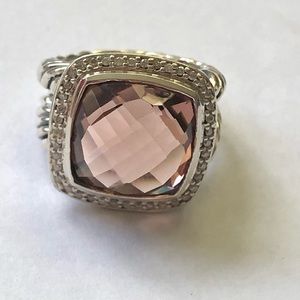 David Yurman sterling silver 925 14mm ring Sz 6.5